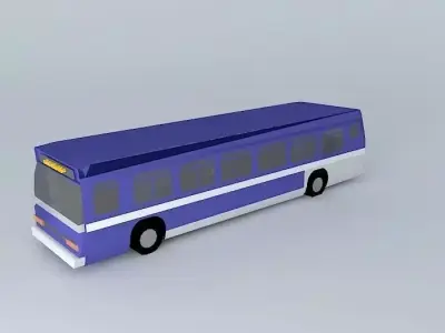 The fully modfied Google Bus Free 3D model