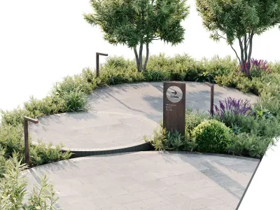 Town Square 5 3D model