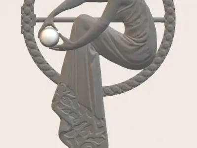 Brooches  Rene Lalique  3D print model