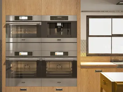 Scavolini diesel social kitchen type 001 3D model