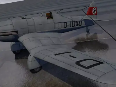 Blohm und Voss Ha-137-v5 3D model