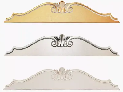 Classic carved 153 3D model