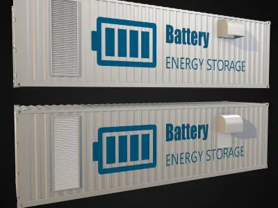 Solar Thermal Energy Storage Systems 3D model