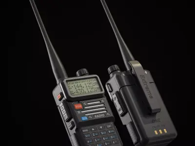 Walkie Talkie Radio Low-poly 3D model purchase