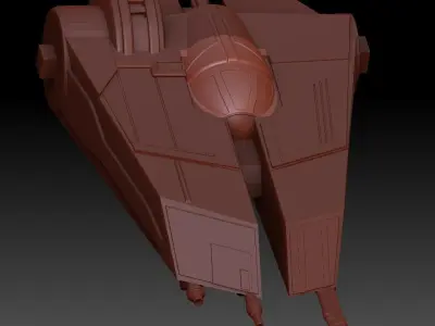 Rogue Shadow Ship 3D print model