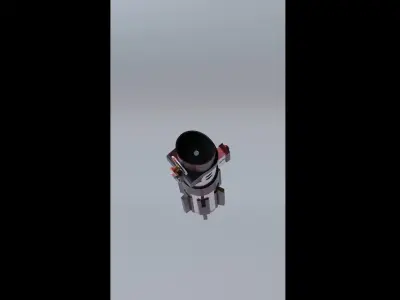 Darth Vaders Lightsaber 3D model