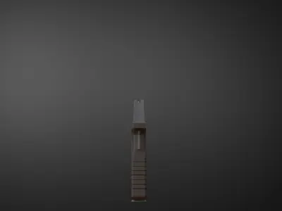 Springfield XDM 9mm pistol Low-poly 3D model