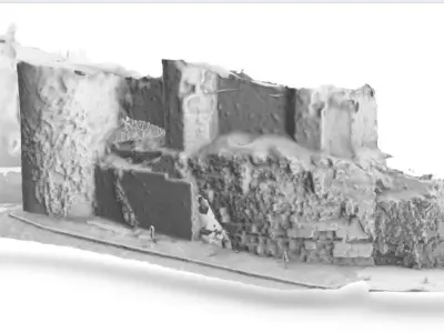 Castle city 3D model