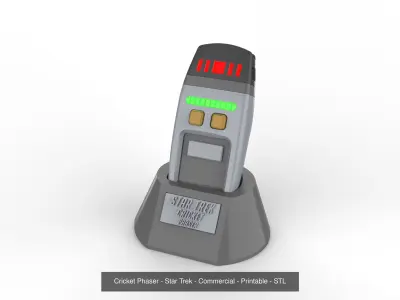 Star Trek - Part 1 - 11 Printable models - STL - Commercial 3D Model Pack