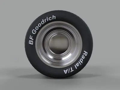 Sport wheel 5 3D model