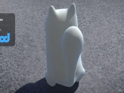 Cartoon Fox 3D model buy