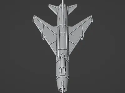Su-7BKL 3D print model