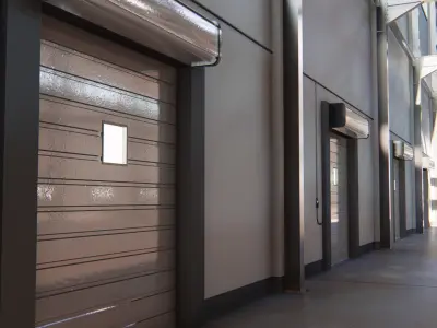 Warehouse inside of building 3D model