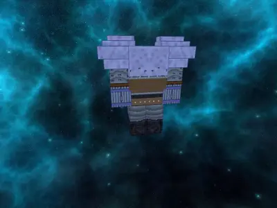 Magic Armour for MInecraft 3D model