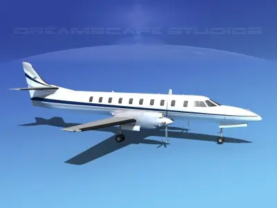 Swearingen SA226 Corporate 5 3D model