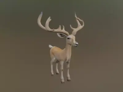 Deeer 3D model purchase