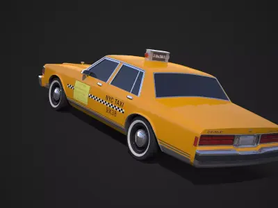 Chevrolet Caprice Taxi 1990 3D model