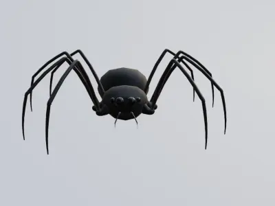 Spider - Aranha Low-poly 3D model