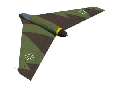 Holten Ho-X 3D model