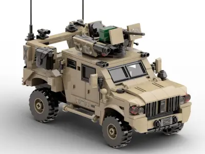 MocBricks3D - Lego Oshkosh L-ATV 3D print model