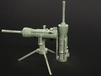 PARM-2  Low-poly 3D model
