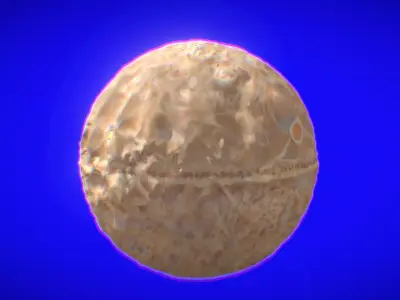 Planet Mars Free 3D model