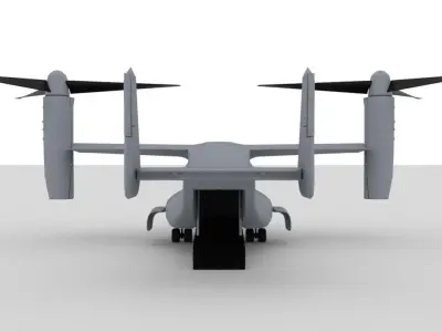 Marine MV-22 mcas Miramar 3D model