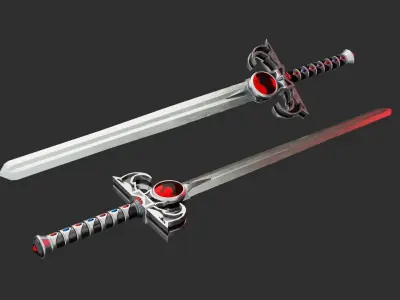 Sword of Omen  3D model