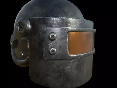 PUBG Helmet 3D model