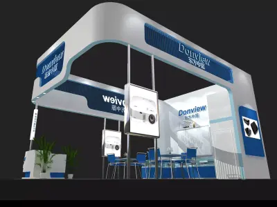 Exhibition - Area -6X9-3DMAX2009-049 3D model