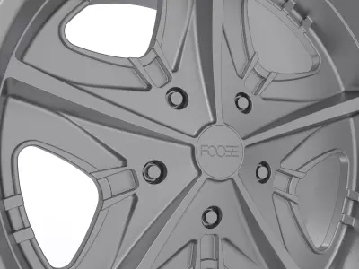 FOOSE KNIGHT  WHEEL 3D PRINT MODEL 3D print model