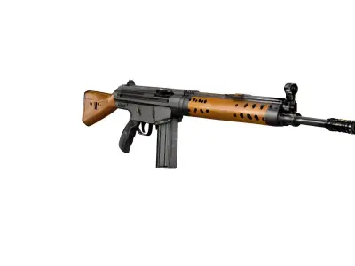 Heckler  G3 rifle  3D model