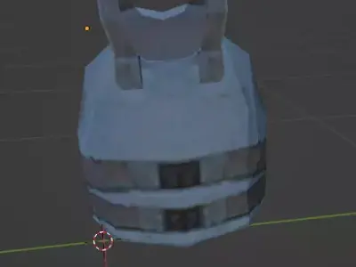 Gta sa armour Free low-poly 3D model