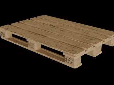 EURO Pallet Free 3D model