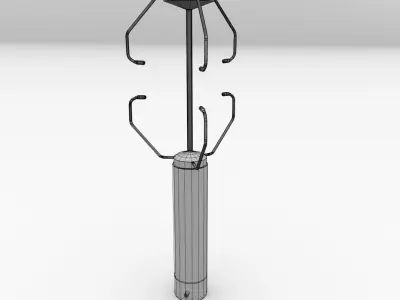 Ultrasonic Anemometer 3D 3D model