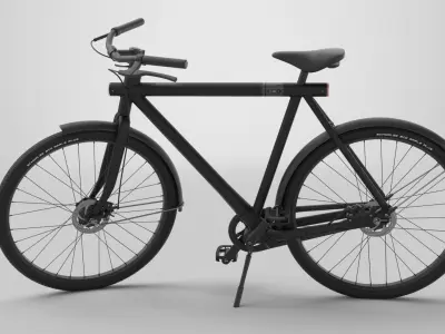 VanMoof Electrified S black 3D model