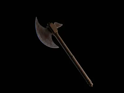 Battle Axe 3D model