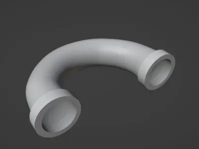 Industrial Pipes Pack 3D print model