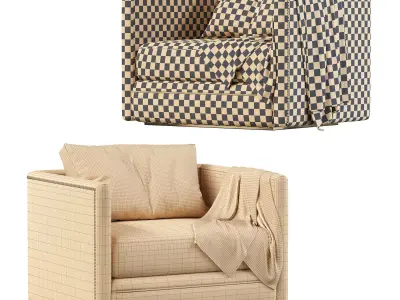 Chanel Armchair 3D model