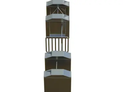 Turnstile Low-poly 3D model purchase