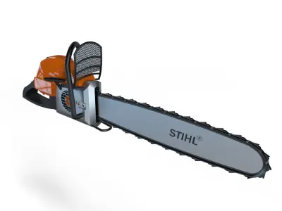 chainsaw 3d model stihl 3D model