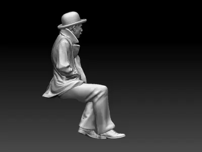 PASSENGER 3D print model 5