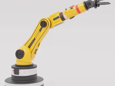 Robotic Arm 3D model get