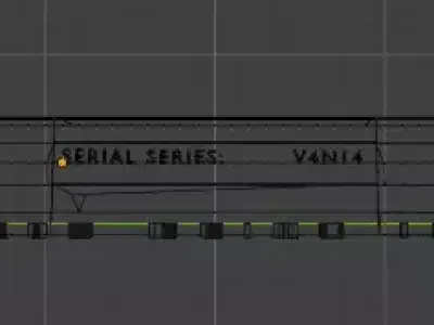 DataDrive Futuristic 3D model