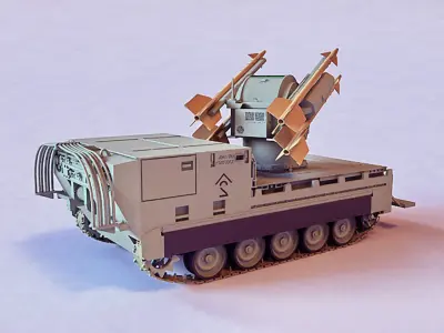 missile system 3D model by FullGun