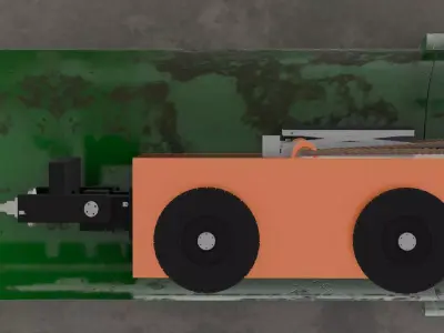 drainner X Water Jet Sweage Cleaner 3D model