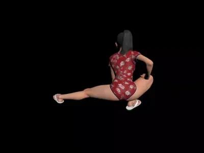 squats 3D model