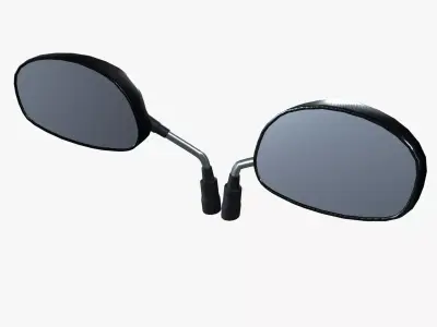 Bike Mirror 3D model