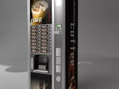 Coffee machine 3D model buy