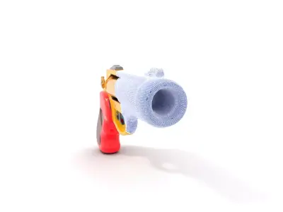 Vibrant Flare Gun model pack Low-poly 3D model